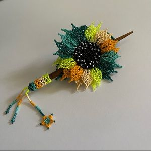 Huichol Hair Accessory